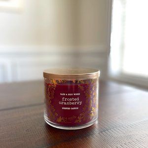 Bath and Body Works Frosted Cranberry Candle